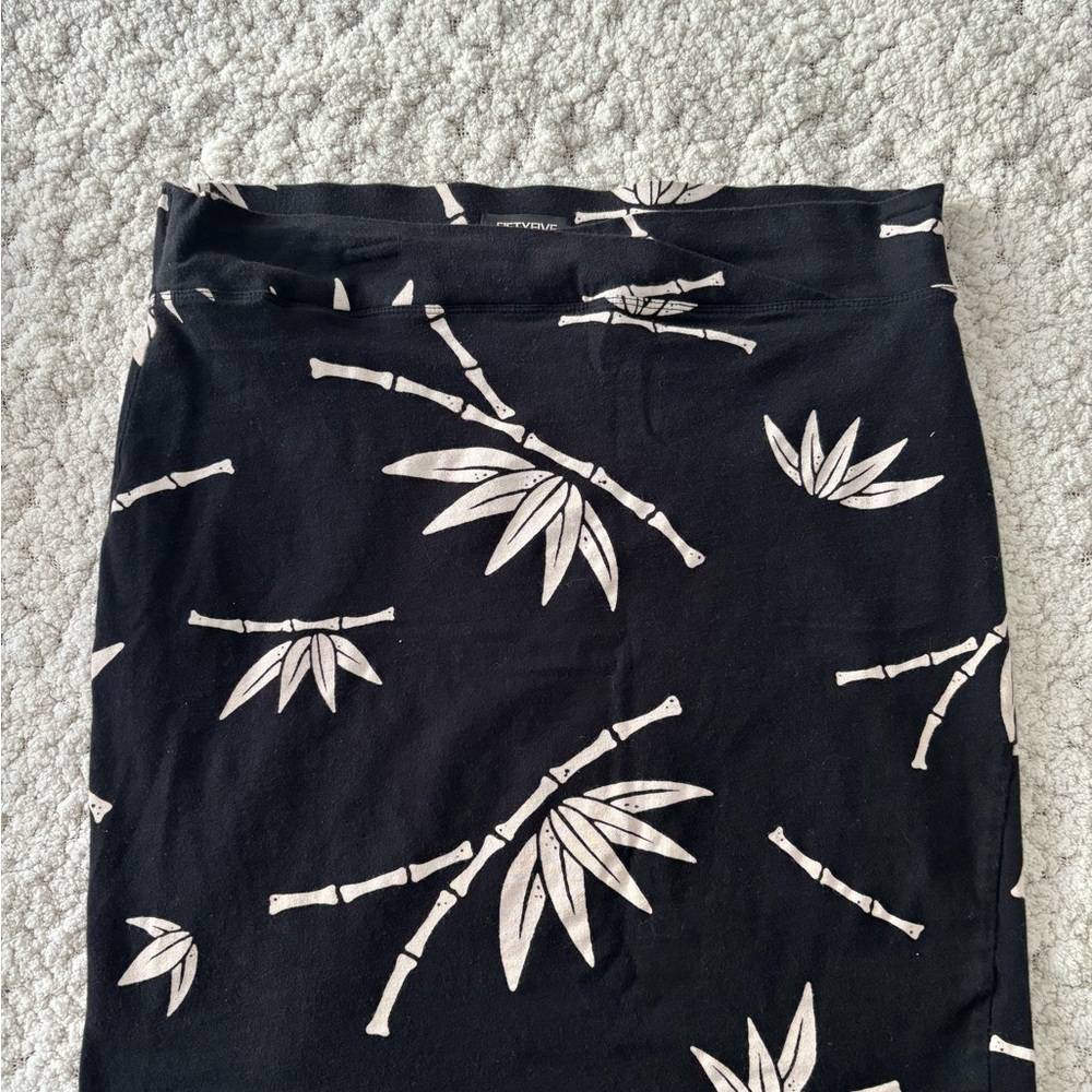 Diesel Bamboo Patterned Mini Skirt